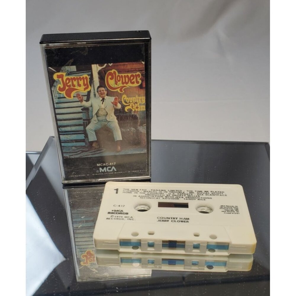 Country Ham - Jerry Clower Cassette Tape MCA-417